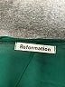 Reformation Solid Green Jumpsuit Size 6 - photo 4