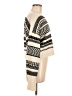 Intermix Chevron-herringbone Ivory Cardigan Size M - photo 4