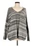 RXB 100% Cotton Metallic Gray Pullover Sweater Size M - photo 1