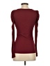 Unbranded Burgundy Long Sleeve Top Size S - photo 2
