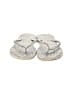 Havaianas Silver Ivory Flip Flops Size 7 - 8 - photo 2
