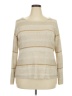 Roz & Ali Ivory Pullover Sweater Size 2X - photo 1