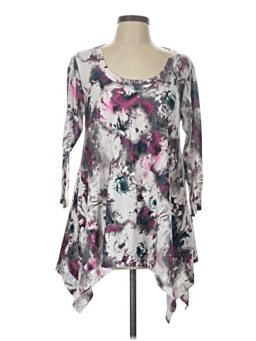 Philosophy Republic Clothing 3/4 Sleeve Blouse (view 1)