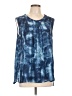 GNW 100% Polyester Blue Sleeveless Blouse Size L - photo 1