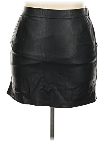 River Island Faux Leather Skirt (view 1)