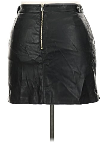 River Island Faux Leather Skirt (view 2)