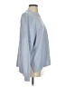 H&M Solid Blue Pullover Sweater Size S - photo 4