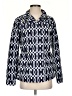 Crown & Ivy 100% Polyester Print Blue Jacket Size XS - photo 1