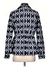 Crown & Ivy 100% Polyester Print Blue Jacket Size XS - photo 2