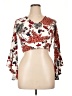 Hot Kiss Ivory 3/4 Sleeve Blouse Size XL - photo 1