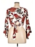 Hot Kiss Ivory 3/4 Sleeve Blouse Size XL - photo 2