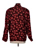 Unbranded 100% Silk Print Red Silk Blazer Size XS - photo 2