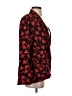 Unbranded 100% Silk Print Red Silk Blazer Size XS - photo 4