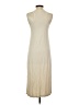 Double Zero Solid Ivory Casual Dress Size S - photo 2