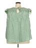 Torrid Green Sleeveless Blouse Size 4X Plus (4) - photo 1