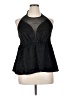 Assorted Brands 100% Polyester Black Sleeveless Blouse Size 0X - photo 1