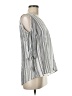 Yessica 100% Viscose Gray 3/4 Sleeve Blouse Size EU (IT) 44 / US 8 - photo 4
