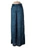 Unbranded 100% Polyester Paisley Blue Casual Pants Size S - photo 1