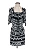 BCBGeneration Chevron-herringbone Gray Cocktail Dress Size XS - photo 1