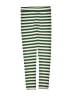 Crewcuts Outlet Stripes Green Leggings Size 8 - photo 1