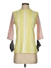 Sportmax Yellow 3/4 Sleeve Blouse Size S (estimated) - photo 1