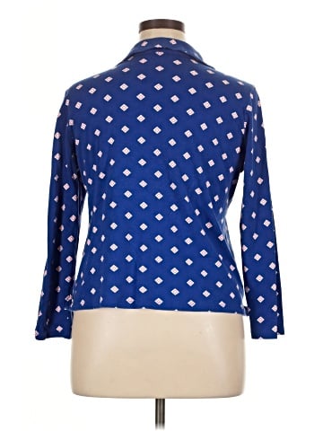 Charter Club 3/4 Sleeve Button-Down Shirt (view 2)