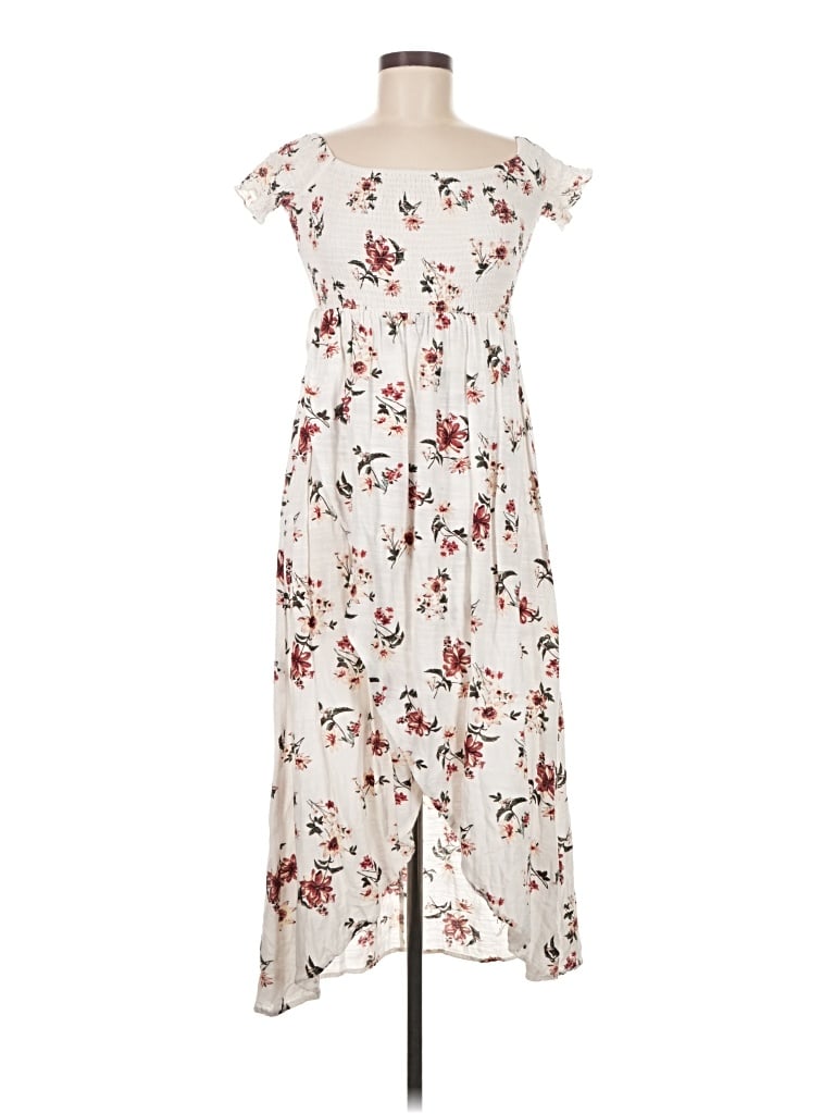 Pre-owned Altar'd State Casual Dress In Ivory