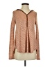 Hem & Thread Brown Long Sleeve Henley Size S - photo 1