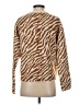 Vero Moda Animal Print Brown Pullover Sweater Size S - photo 2