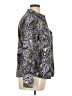 Croft & Barrow 100% Polyester Paisley Purple Long Sleeve Blouse Size XL - photo 4