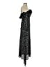 Likely 100% Polyester Polka Dots Black Casual Dress Size 0 - photo 4