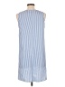 Unbranded 100% Polyester Stripes Blue Casual Dress Size L - photo 2