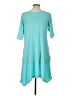 Yala Teal Casual Dress Size L - photo 2