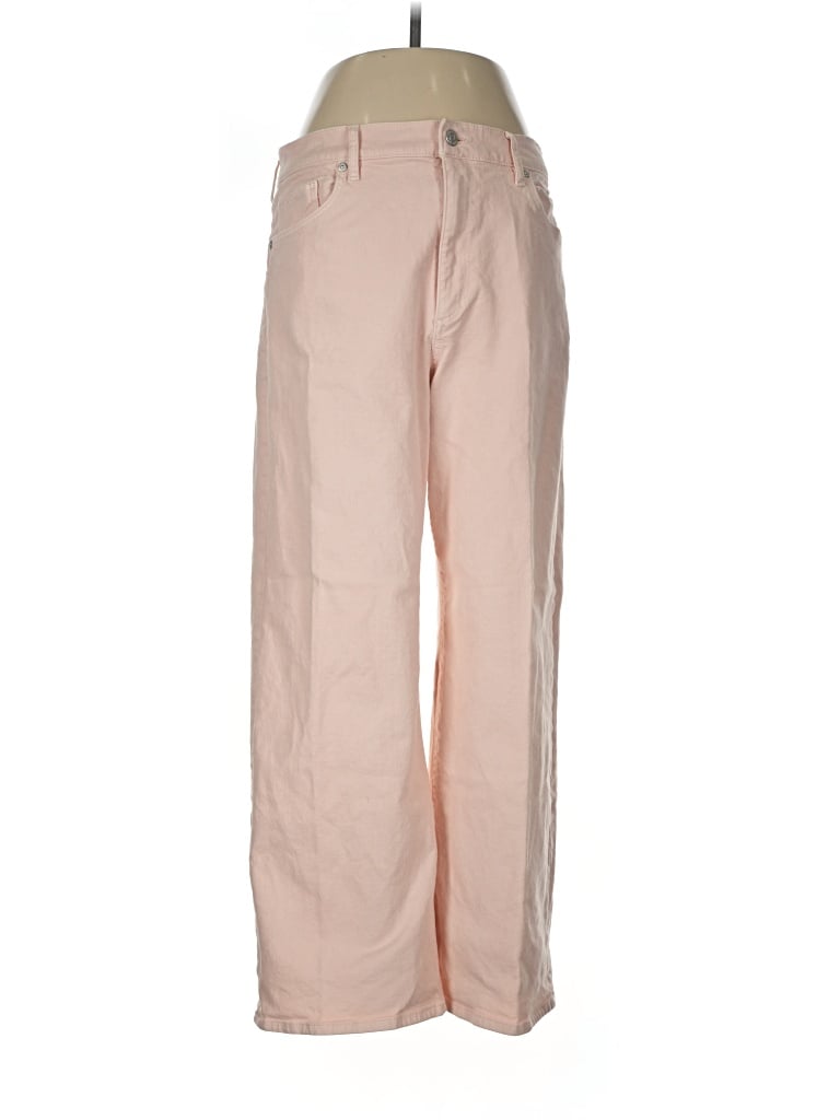 Pre-owned Ann Taylor Loft Jeans In Tan