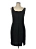 John Roberts Solid Black Casual Dress Size L (estimated) - photo 1