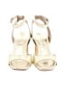 Bernardo Ivory Gold Sandals Size 7 - photo 2