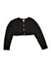 Gocco 100% Modacrylic Black Cardigan Size 7 - 8 - photo 1