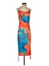 Shein Tie-dye Orange Cocktail Dress Size 4 - photo 1