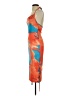 Shein Tie-dye Orange Cocktail Dress Size 4 - photo 5