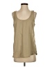 W by Worth 100% Lyocell Tan Tank Top Size 2 - photo 1