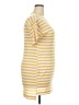 Easel Stripes Yellow Casual Dress Size XXL (estimated) - photo 4