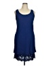 Patra Blue Casual Dress Size 14 - photo 1