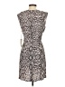 Leith 100% Rayon Animal Print Gray Cocktail Dress Size S - photo 2