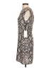 Leith 100% Rayon Animal Print Gray Cocktail Dress Size S - photo 5
