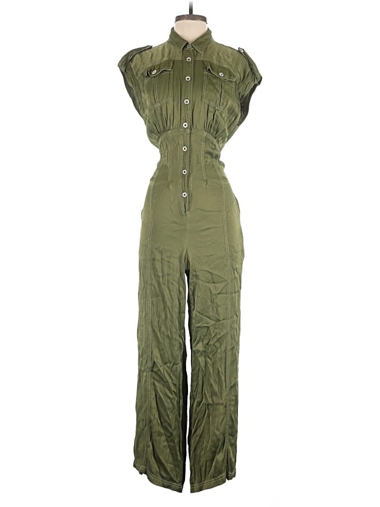 Pre-owned By Anthropologie Jumpsuit In Green