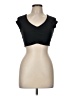 Forever 21 Black Short Sleeve Top Size M - photo 1