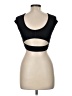 Forever 21 Black Short Sleeve Top Size M - photo 2