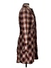 Peruvian Connection Plaid Brown Casual Dress Size 4 - photo 4