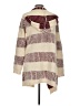 Fate Plaid Burgundy Cardigan Size S - photo 2