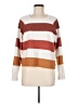 Pinque Color Block White Pullover Sweater Size M - photo 1